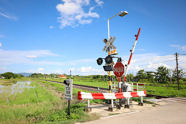 istock Railway tracks for passenger and logistics. 2229332354