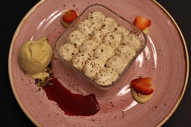 istock Italian dessert: tiramisu in Valletta, Malta 2229337564