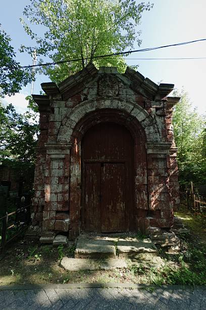 istock Moscow. Vedenskoye Cemetery (German burial site). Architectural monuments 2229345348
