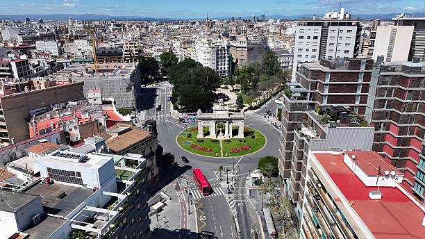 istock Stunning Sea Gate at Valencia valence community Spain. 2229354833