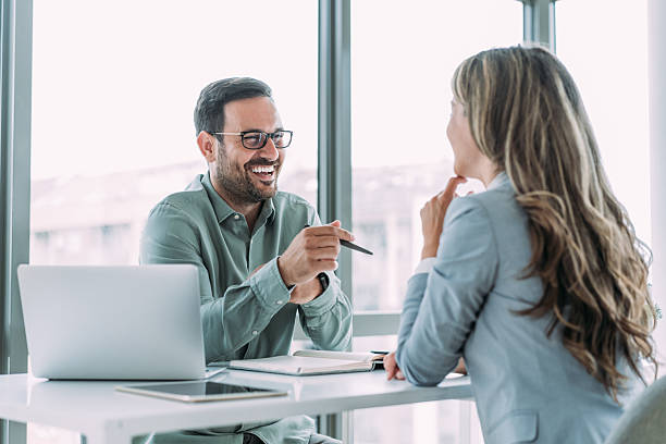 istock Business partners in meeting. 2229356650