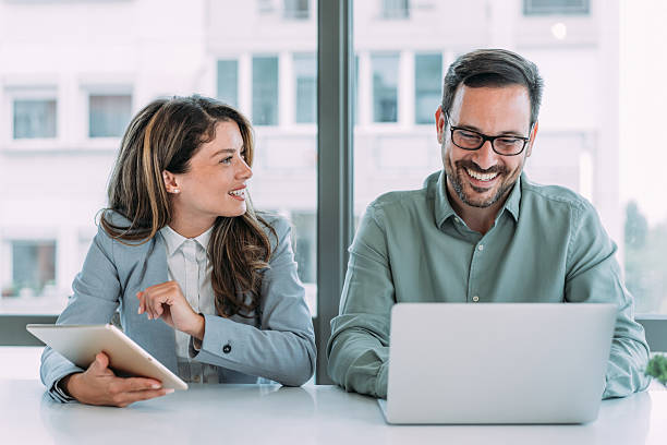 istock Business partners in meeting. 2229356683