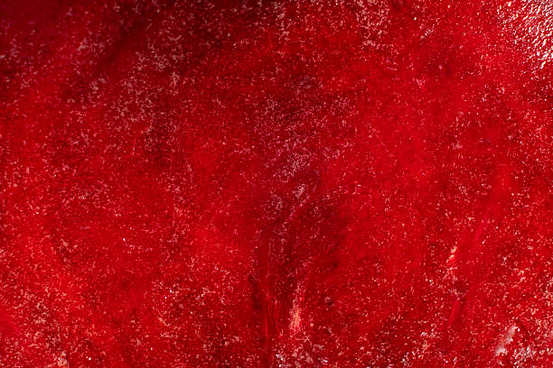 istock Macro Texture of Raw Red Beetroot Slice, Top View Background 2229359647