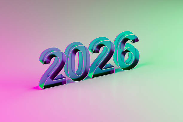 istock 2026 New Year Glass Text on Color Gradient Background 2229362830