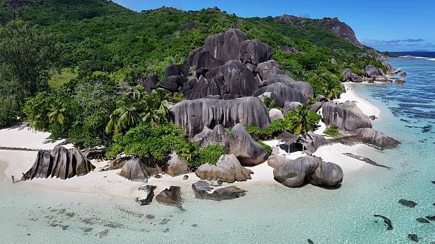 istock Anse Source D Argent Beach At La Digue Island In Victoria Seychelles. 2229370455