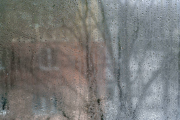 istock the glass is wet from condensation drops. 2229372291