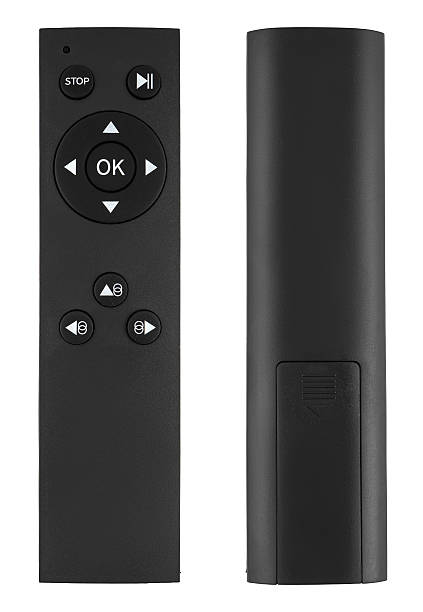 istock Remote control for household appliances, black, on a white background, insulated 2229378492