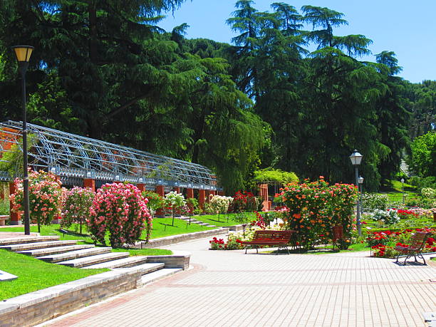 istock La Rosaleda Park in Madrid. 2229394746