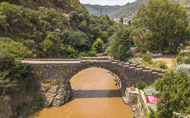 istock Medieval Sanahin Bridge crossing Debed River in Armenia 2229406948