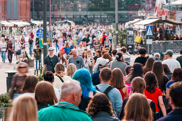 istock Crowded Street Urban Life City Crowd 2229408913