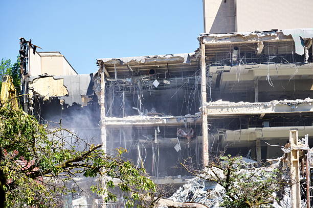 istock Demolition in Progress – Exposing the Building’s Skeleton 2229413573