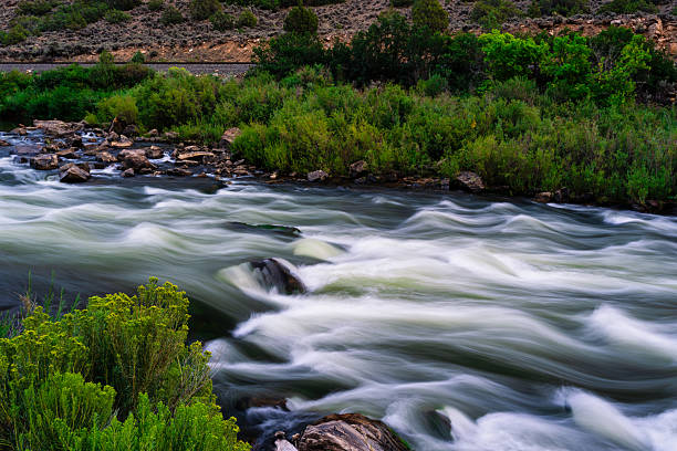 Rapid river - Malad Gorge Canyon, Idaho, USA