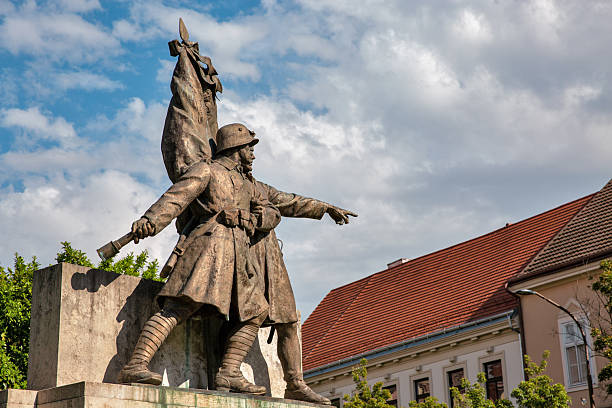 istock 48th Infantry Regiment monument in Nagykanizsa Hungary. 2229427087