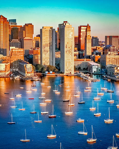 istock Summer Sunrise In Boston, MA 2229429083