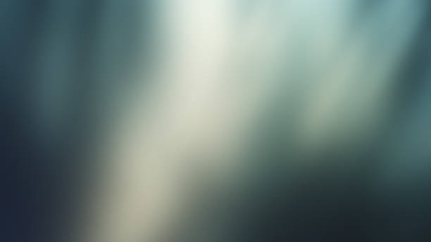 Abstract Blurred Background With Soft Blue and Green Color Tones