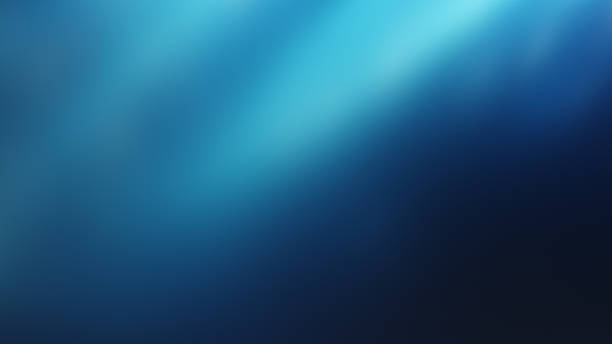 Motion Blur of Blue and Dark Serenity Gradient Light Background