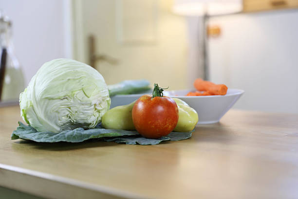 tomato salad with Chinese cabbage