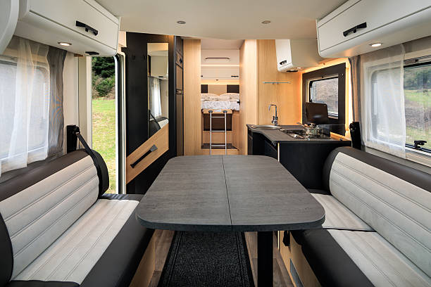 istock Interiors of a Campervan, RV 2229441527