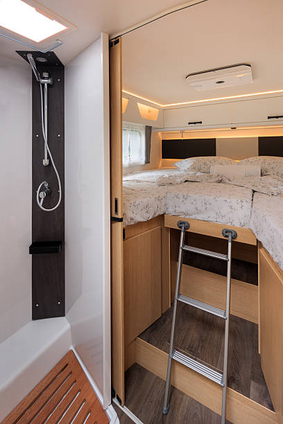 istock Interiors of a Campervan, RV 2229441528
