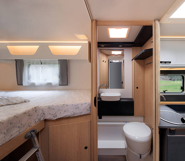 istock Interiors of a Camping car 2229441567