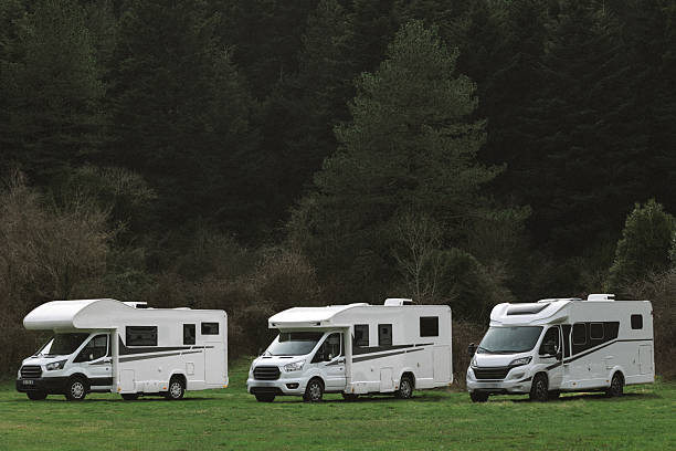 istock Camping car in Albania 2229441674