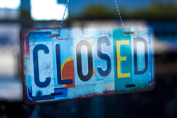 istock Colorful Window Sign Reading 
