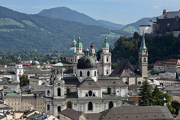 Salzburg, Austria and its many examples of old architecture