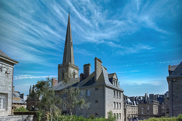 istock Saint-Malo, in Brittany, the Saint-Vincent cathedral 2229488221