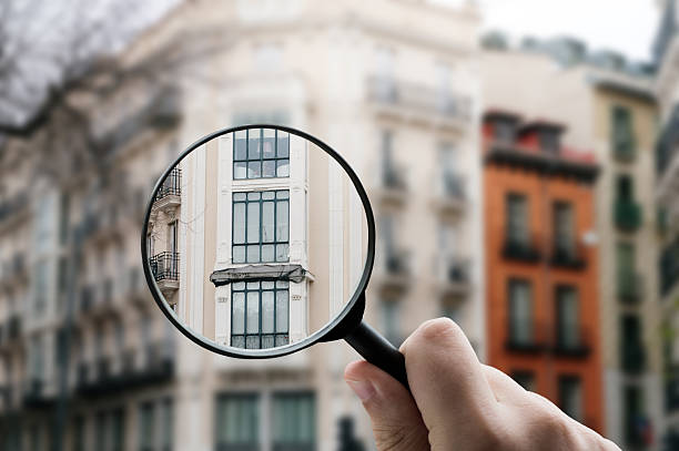 istock Focusing on an apartment building facade 2229508183