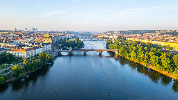 istock Vltava River and National Theatre in Prague 2229512614