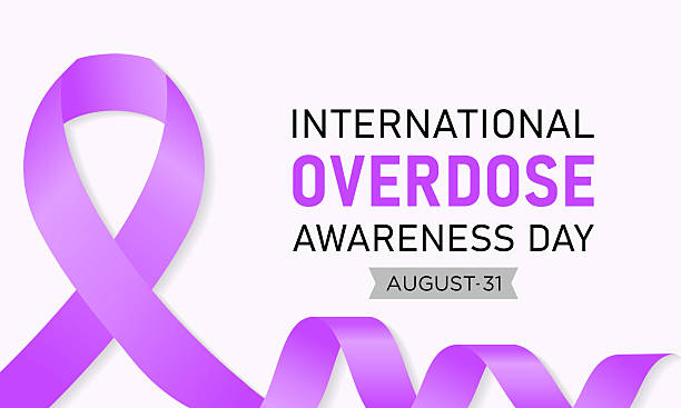 istock International Overdose Awareness Day, August 31. Vector Illustration Template for Banner, Poster, Greeting Card and Background. 2229512859