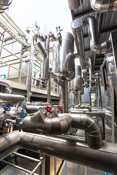 istock System pipes and pumps, handling heating, ventilation, air conditioning, and cooling 2229514729
