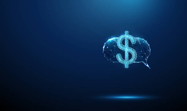 istock Speech bubble with dollar sign. Financial communication, consultation, fintech, online banking, financial chatbots, business negotiations, investment discussions concept 2229516500