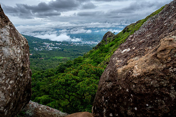 istock Breathtaking hilltop scenery with rolling clouds over Ooty’s natural landscape 2229518103