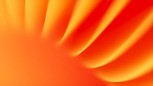 Warm abstract background with smooth flowing lines in orange and yellow tones. Soft gradients and gentle curves create a sense of motion and lightness. Ideal for design templates, presentations, branding, or any creative project needing a vibrant and modern backdrop.