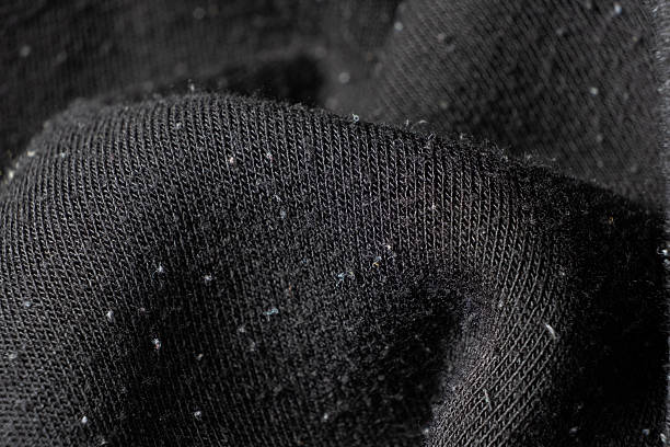 istock Close-Up of Old Cotton Polyester Elastane Fabric with Pilling Texture 2229526003
