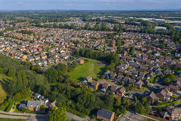 istock Wolston Village Aerial View 2229527052