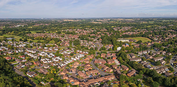 istock Birchood Village Aerial Panorama 2229527767