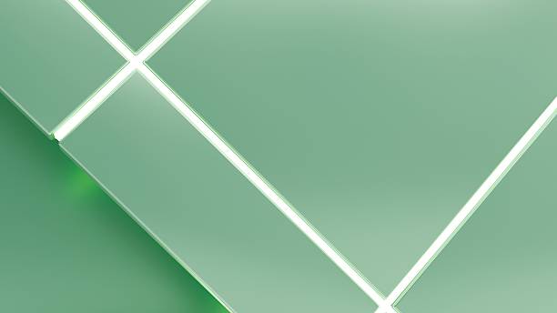istock Geometric abstract illustration featuring a series of overlapping rectangles 2229531247