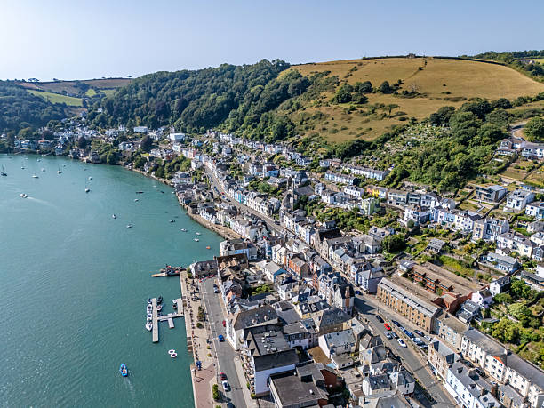 istock Aerial view over Dartmouth and River Dart 2229536389
