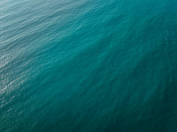 istock Aerial view of blue sea surface 2229538325