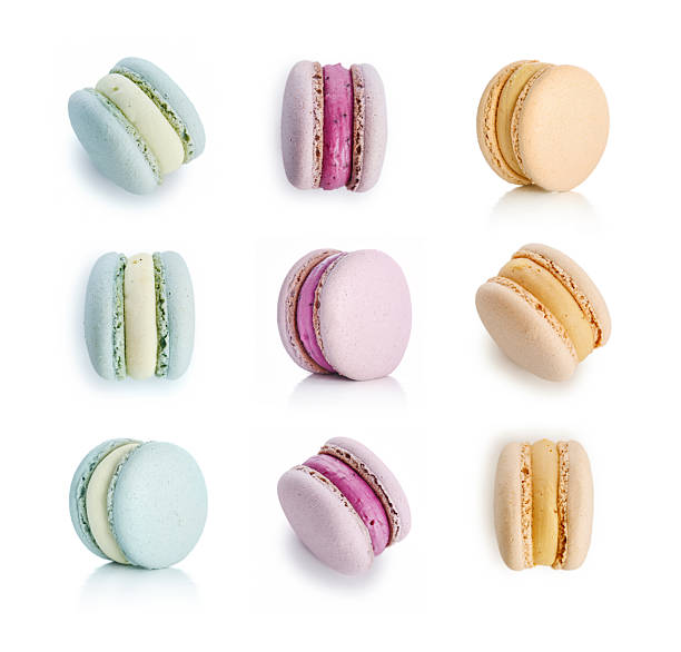 istock Set of colorful french macarons 2229556584