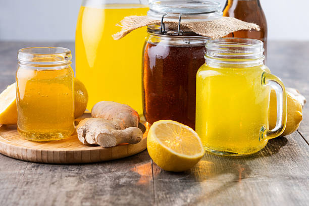 istock Colorful Kombucha Jars and Bottles 2229563794