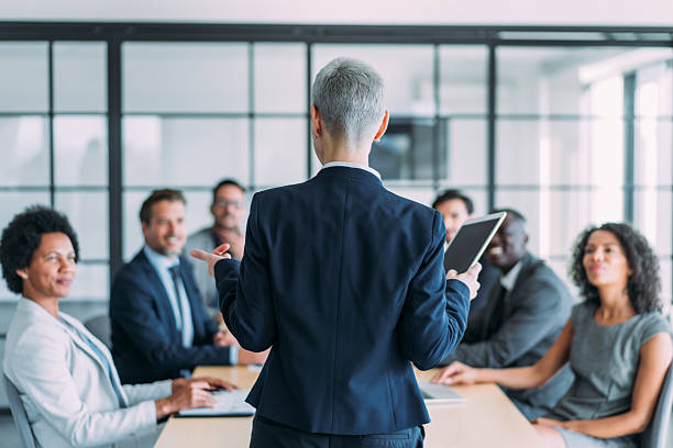 istock Business persons on meeting in the office. 2229590909