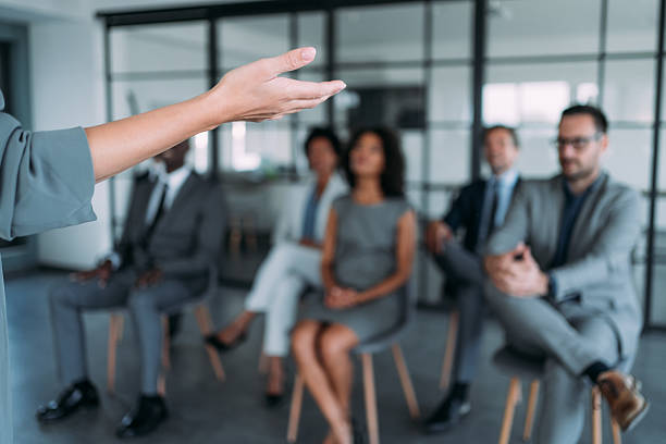 istock Business persons on meeting in the office. 2229591013