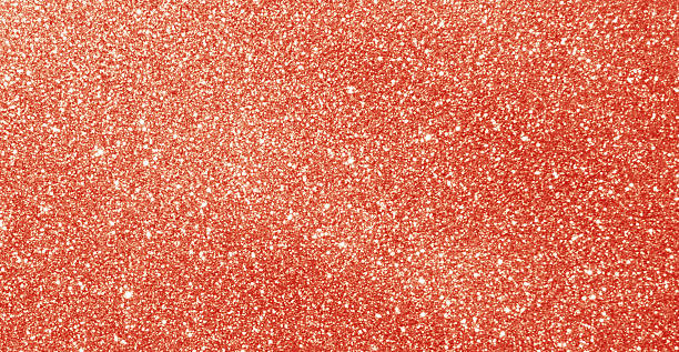 istock Red orange golden glitter bokeh background. 2229601260