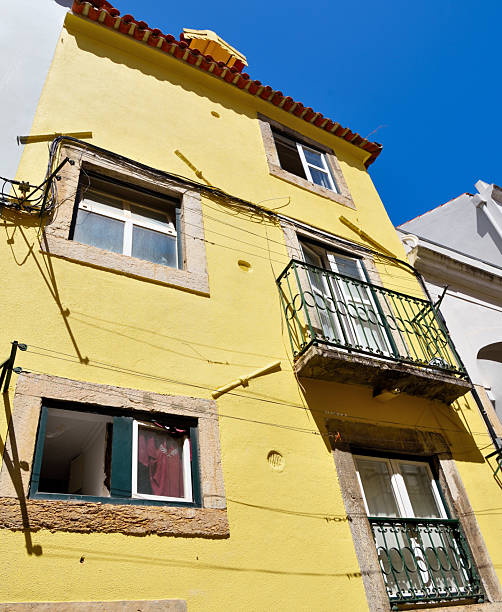 istock typical yellow house lisbon 2229601534