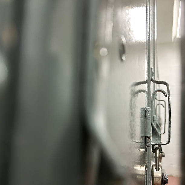 istock Industrial Locker Door and Lock Mechanism 2229612865