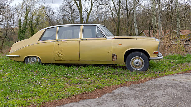 istock Abandonment Classic Car Limousine 2229621638