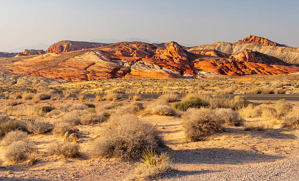 istock Dramatic silica domec sandstone formations in Valley of Fire state park Nevada 2229621971